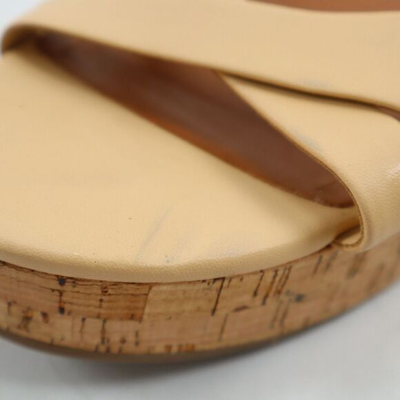 🔥Franco Sarto Pelma Cork Platform Wedge Sandals, 9US/40EU MSRP$120 SHIPS TODAY - Picture 8 of 9